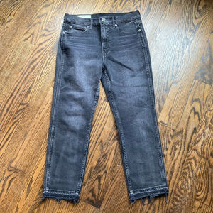 Women's Gap Vintage Slim High Rise Jeans Size 8P Black